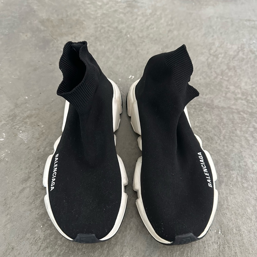 Authentic Balenciaga Black Sock Sneakers